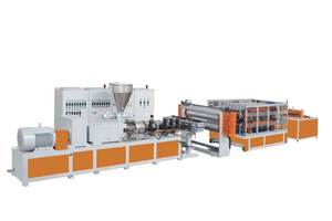 PVC Single/Multi Layer Heat Insulation Corrugated Board & Step-Roofing Extrusion Line