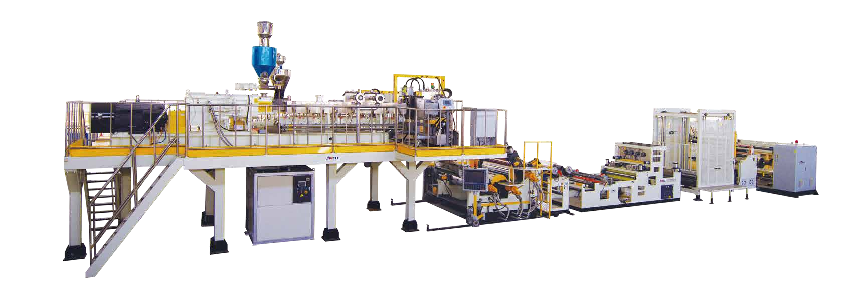 PET/PLA Co-rotation Twin Screw Sheet Extrusion Line