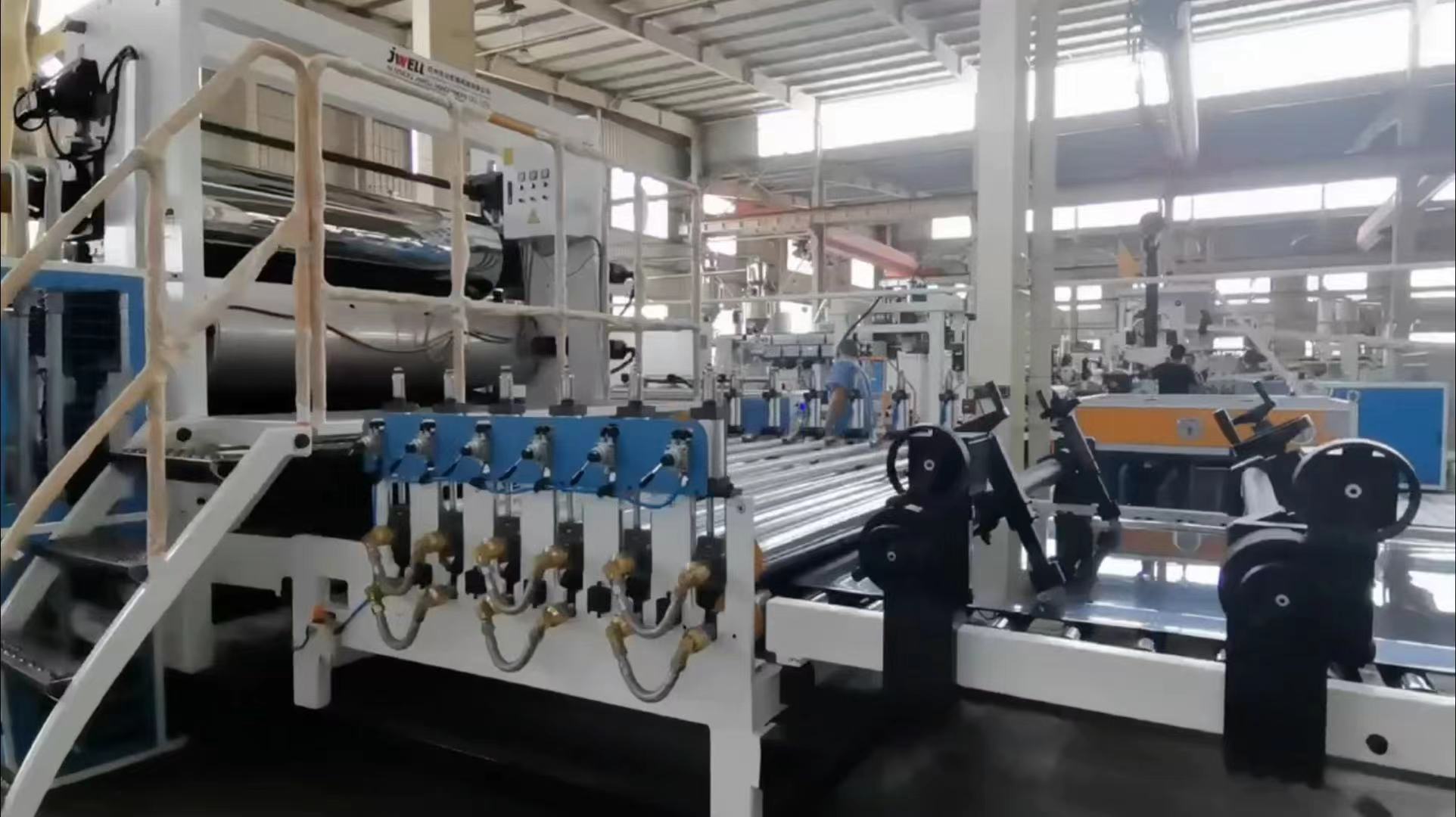 PP/PE/ABS/PVC Thick Plate Production Line