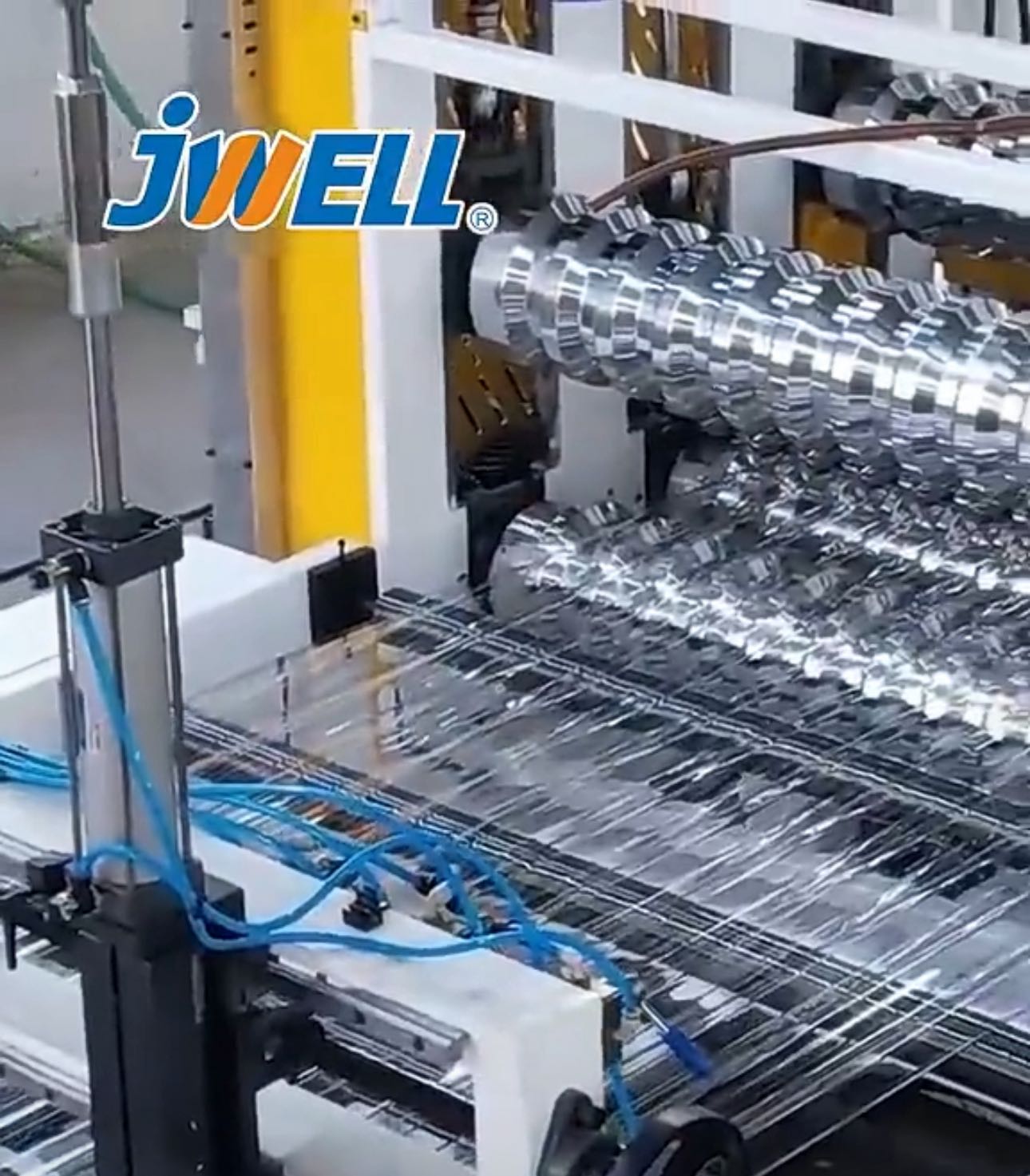 Jwell PC/PET-UV Corrugated Sheet Extruder Machine Production Line Plastic Extruder Machine