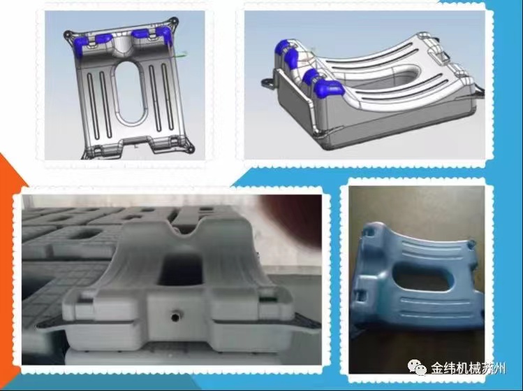 Jwell 500L/1000L Blow Molding Machine for PV Floating Platform/Spar Platform/Semi-Submersible Platform 