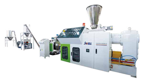 PVC Counter Conical Twin-screw Pelletizing Extrusion Line