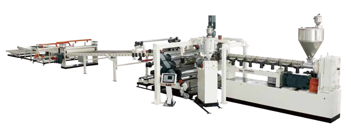 TPU/ABS Automotive Interior Composite Plate Extrusion Line