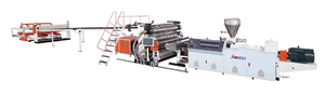 PVC Door Decoration Sheet Extrusion Line