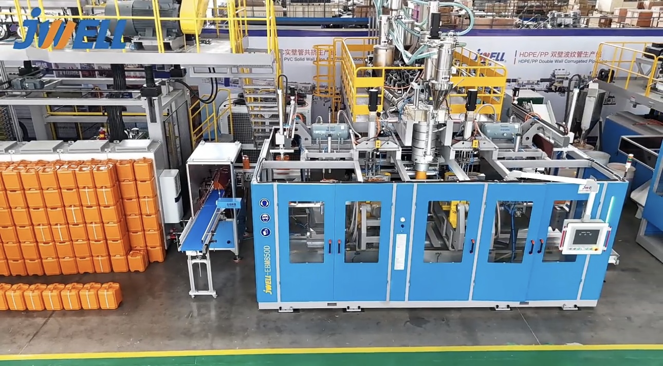 30Ltrs Full Electric Continuous Type High Speed Chemical Container Jerrycan Blow Molding Machine 