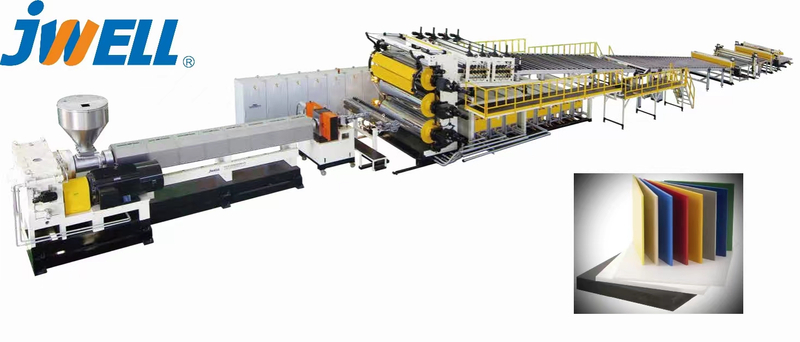 PP/PE/ABS/PVC Thick Plate Production Line