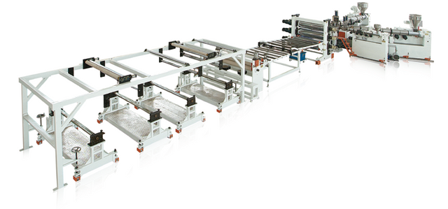 PP And Calcium Power Environmental Protection Sheet Extrusion Line