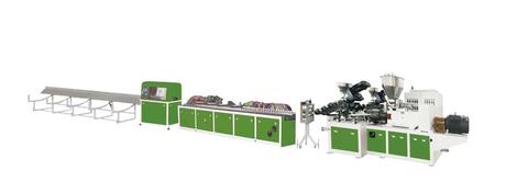 PE PP WPC Extrusion Line | JWELL Wood Plastic Composite Decking Production Machine