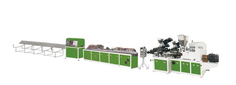 WPC(PE&PP) Wood-plastic Floor Board Extrusion Line