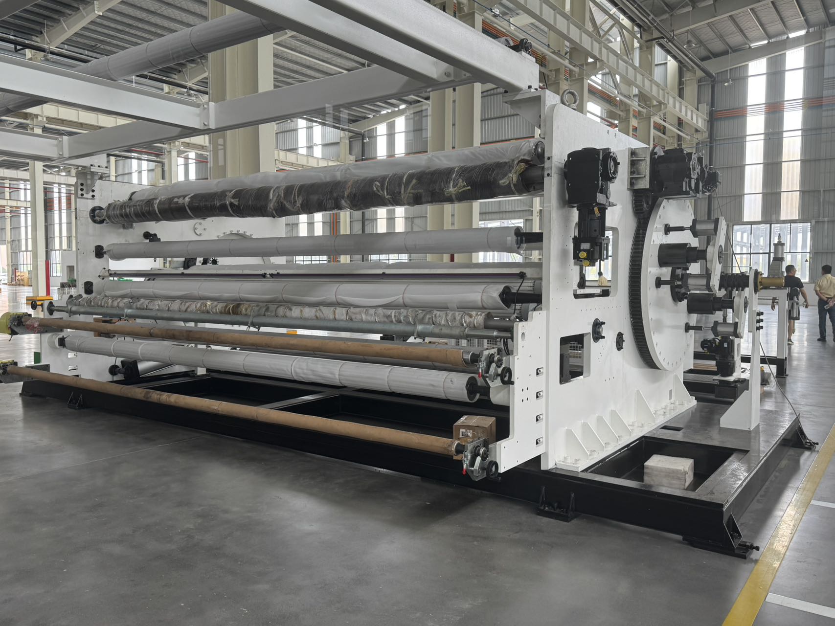 Jwell PVB/SGP Glass Interlayer Film Extrusion Machine Production Line Plastic Extruder Machine 