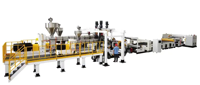 sheet extrusion line