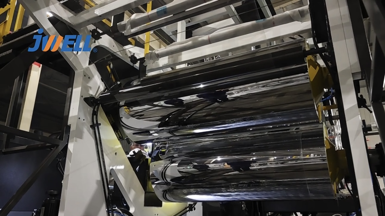 Jwell Single Screw Extruder PET/PLA Sheet Extrusion Machine High Capacity Plastic Extruder Machine