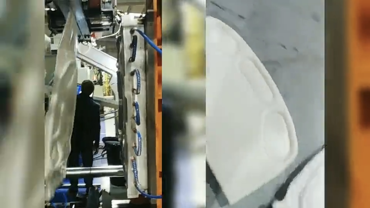 Jwell Blow Molding Machine for Medical Plastic Furniture Hospital Bed Board Footboard/Headboard