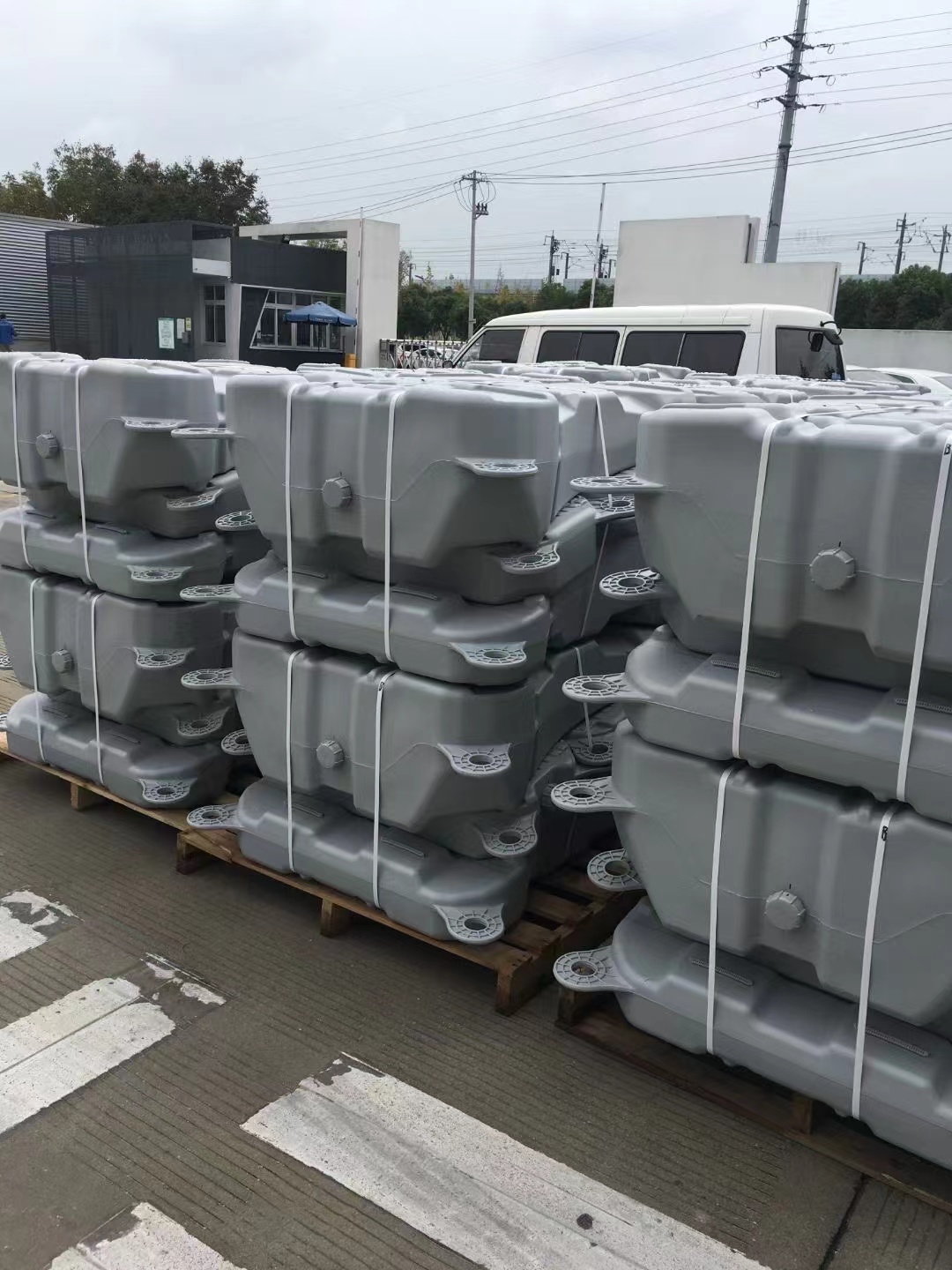 Jwell 500L/1000L Blow Molding Machine for PV Floating Platform/Spar Platform/Semi-Submersible Platform 