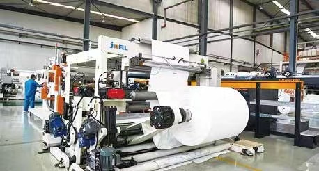PE Stone Paper Sheet Extrusion Line | Jwell High Efficiency Stone Paper Making Machine