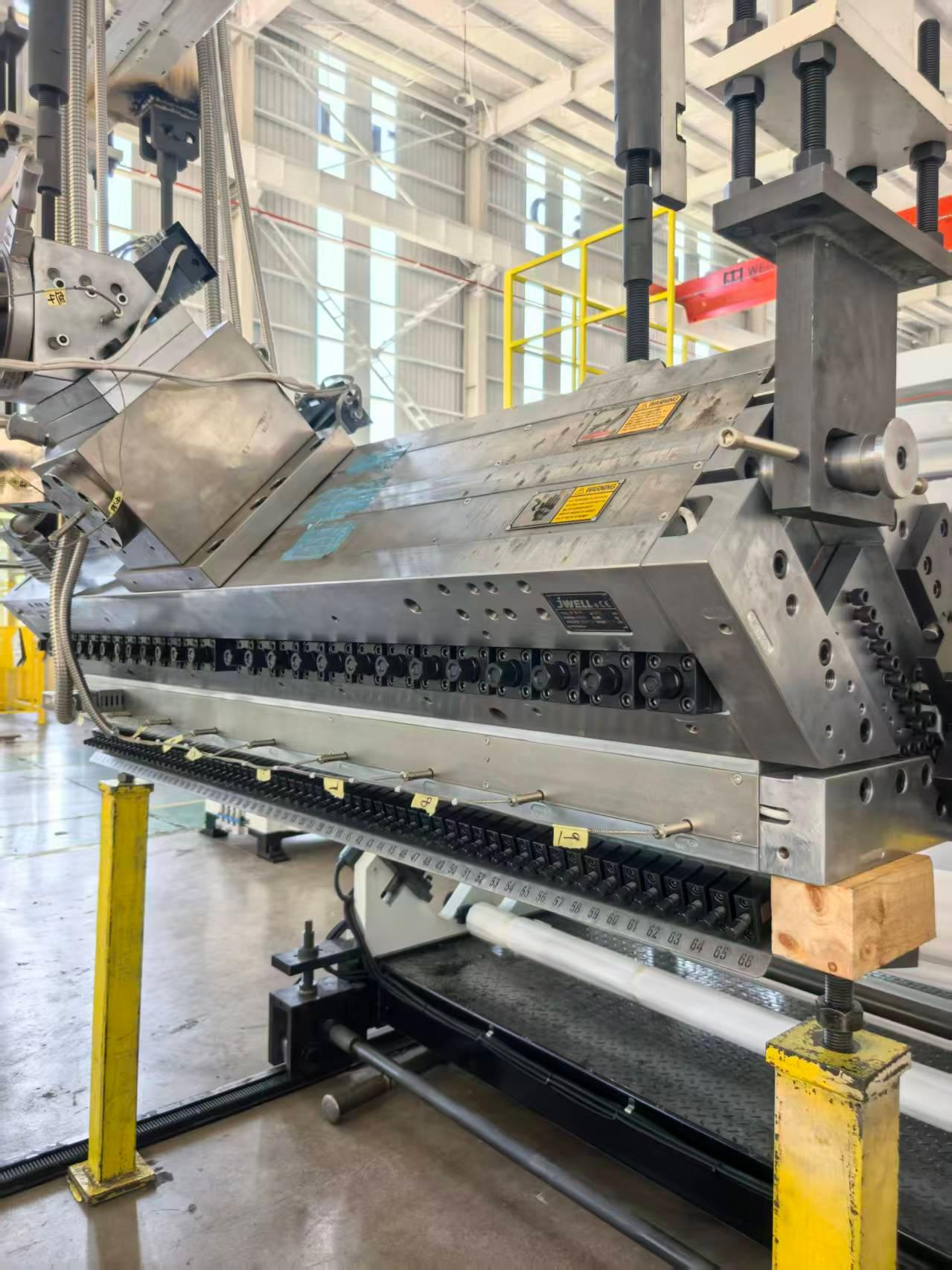 Automotive Acoustic Insulation Pad Extrusion Machine Line |JWELL PE EVA POE Composite Line