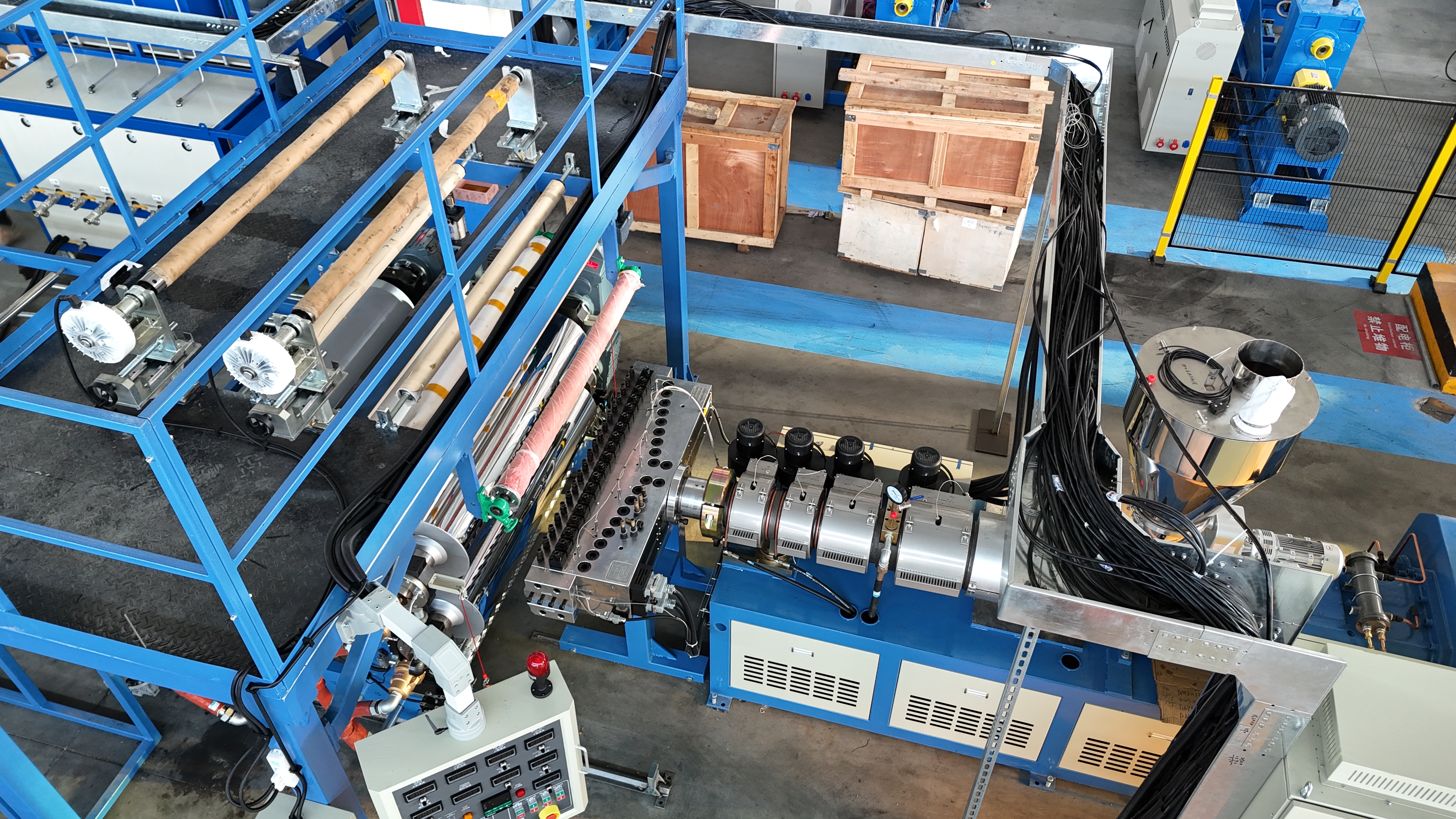 Plastic UPVC/PVC/UV Artificial Imitation Marbles Sheet Panel Decoration Floor Board Tile Extruder Marble Stone Sheet Floor/ PVC Tile Making Machine