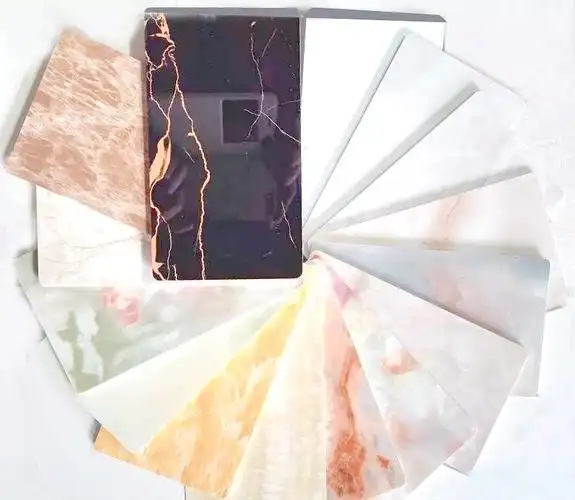 Plastic UPVC/PVC/UV Artificial Imitation Marbles Sheet Panel Decoration Floor Board Tile Extruder Marble Stone Sheet Floor/ PVC Tile Making Machine