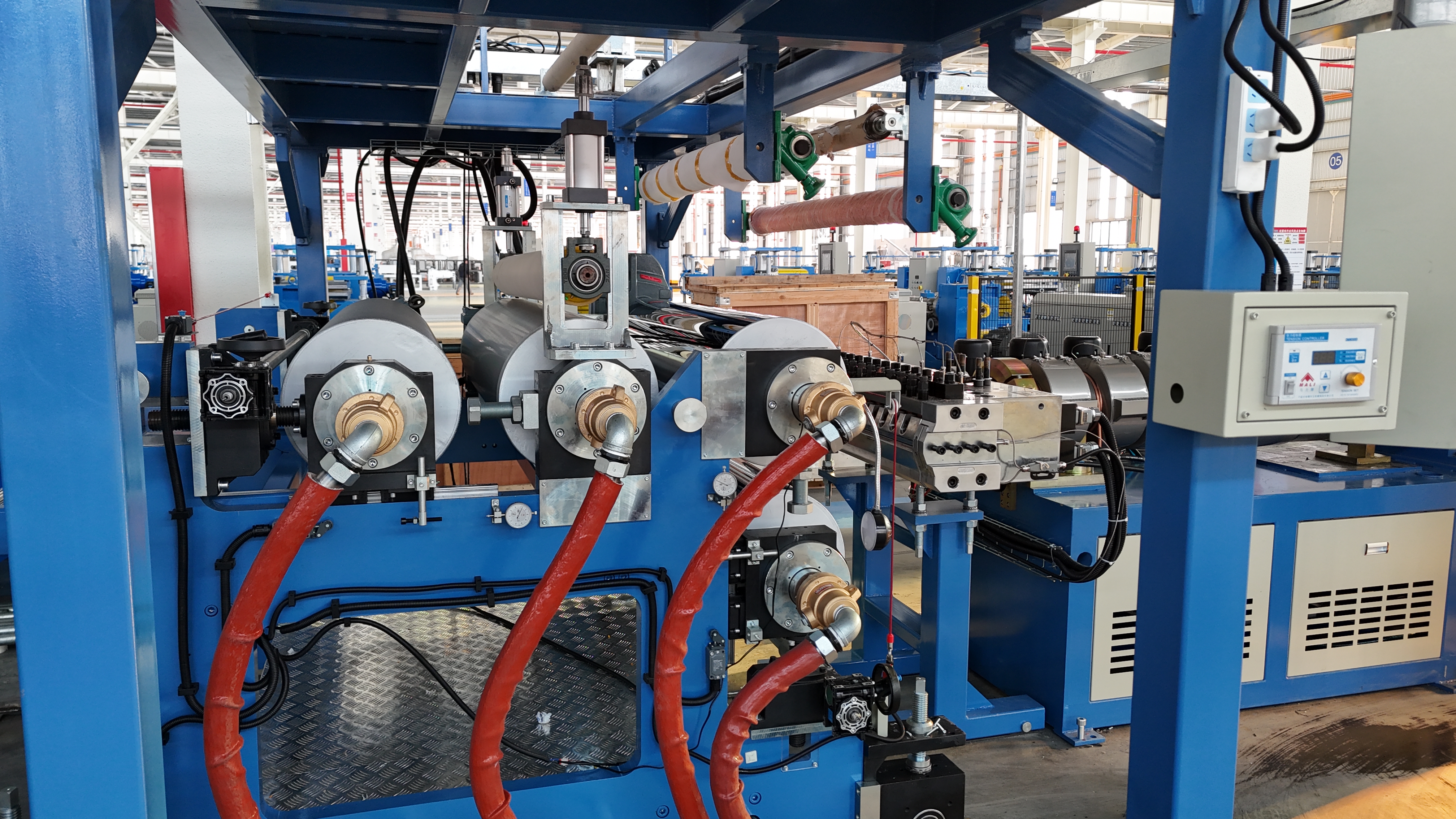 Plastic UPVC/PVC/UV Artificial Imitation Marbles Sheet Panel Decoration Floor Board Tile Extruder Marble Stone Sheet Floor/ PVC Tile Making Machine