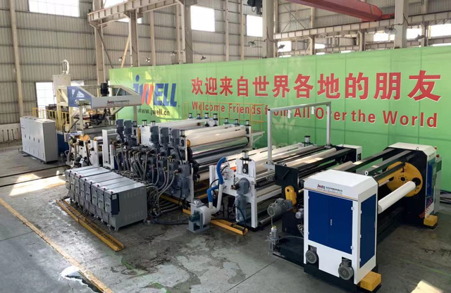 PE Stone Paper Sheet Extrusion Line | Jwell High Efficiency Stone Paper Making Machine